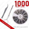 Assortiment de 1000 vis pour lunettes + outils